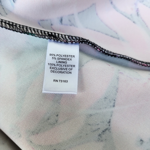 Spence Women's Floral Boho Sleeveless Floral Tropical Dress Stretch Zip Back 8 - Picture 11 of 11